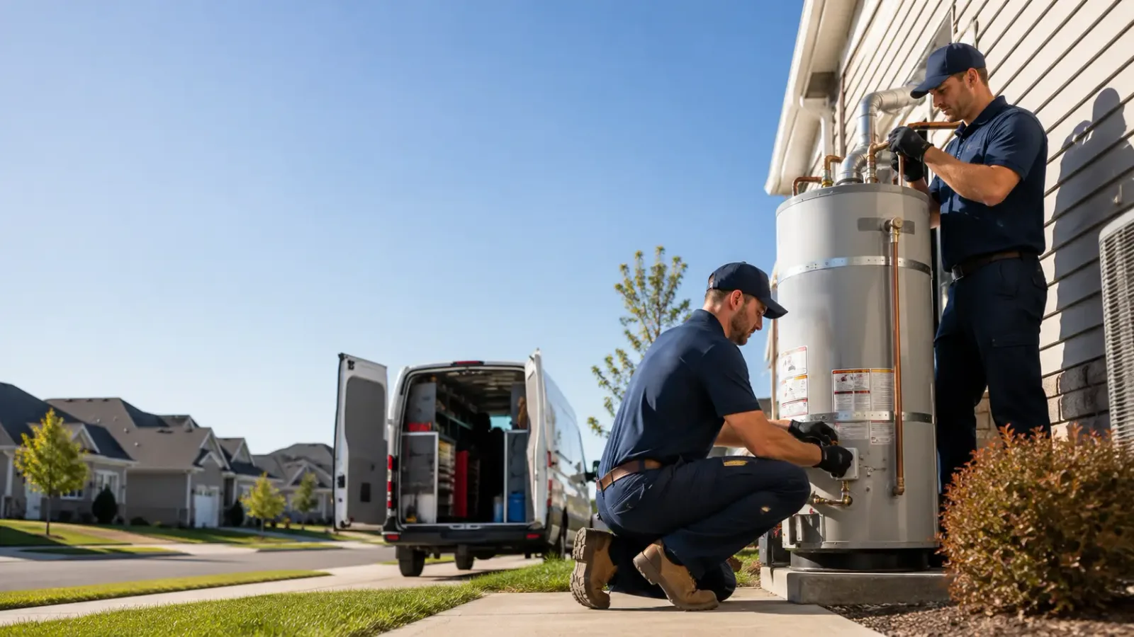 Water Heater Installation in Claridge, PA